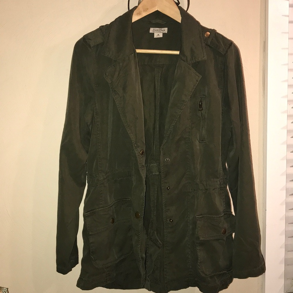Lucky Brand Military Green Jacket